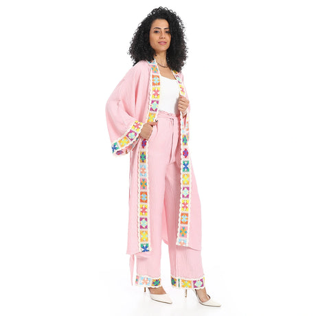 ريد سيركل - بدلة كيمونو نسائية سادة - للنساء