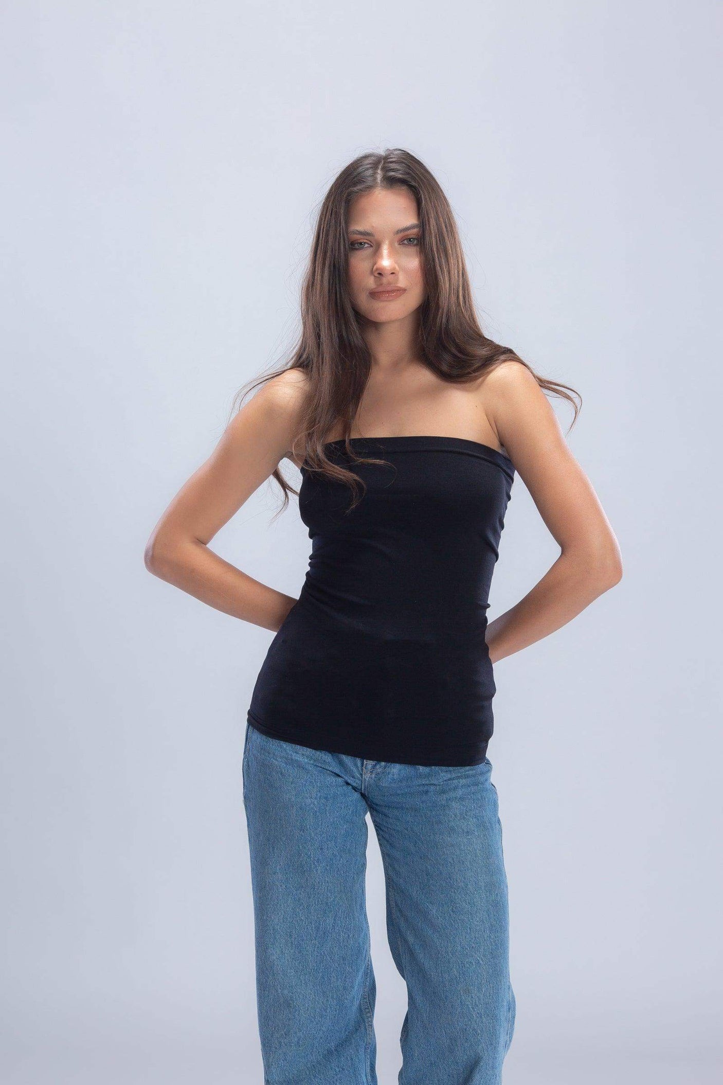 Seamless Strapless Tank Top