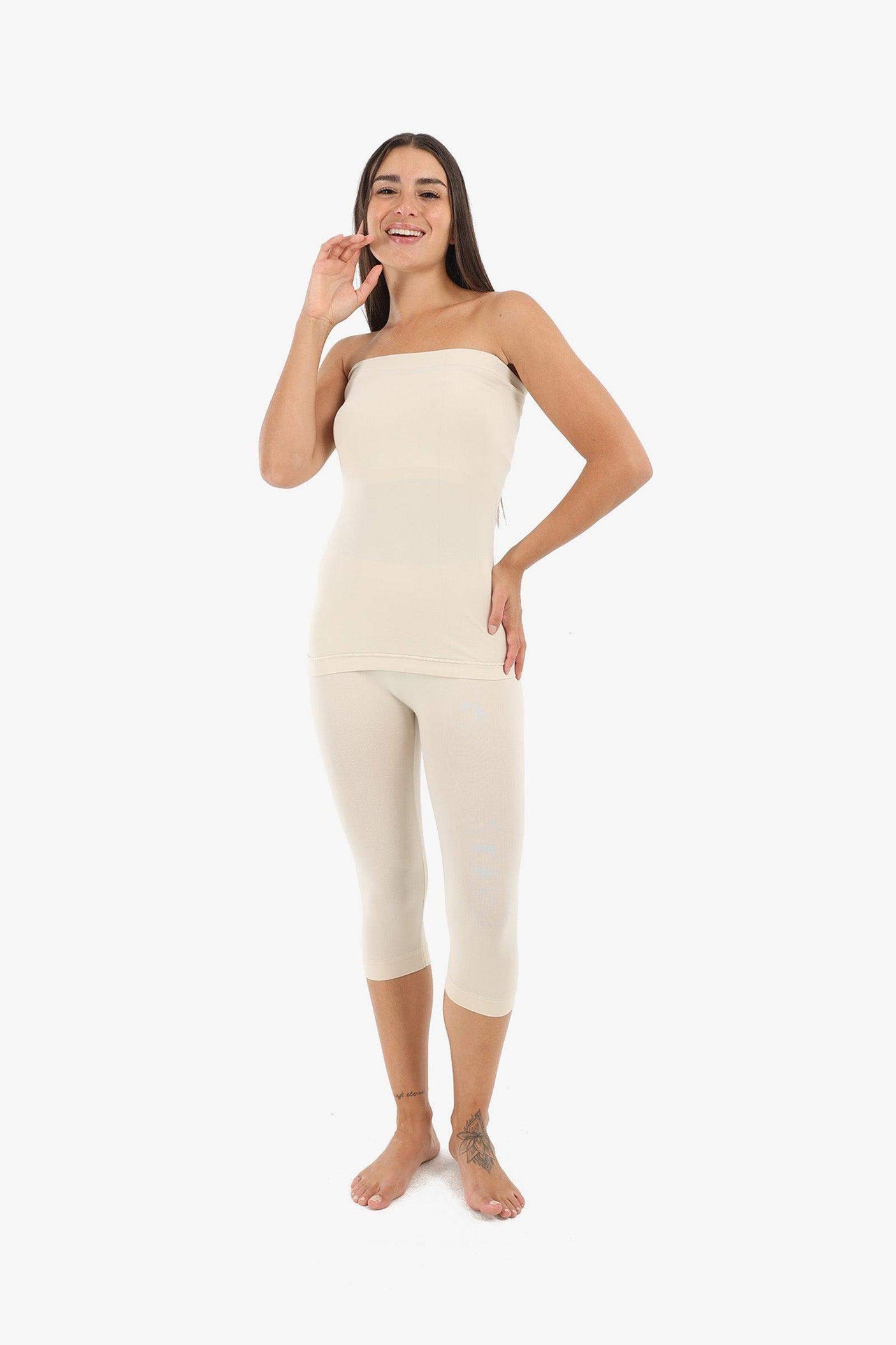 Seamless Strapless Tank Top