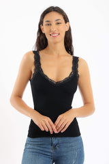 Carina -Seamless V-Neck Sleeveless Top