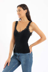 Carina -Seamless V-Neck Sleeveless Top