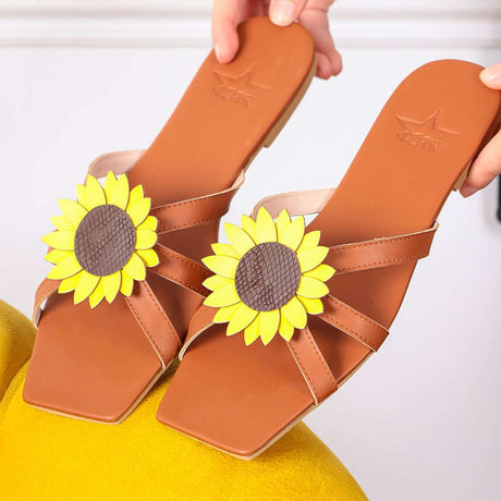 Izar - Sun Flower Slipper