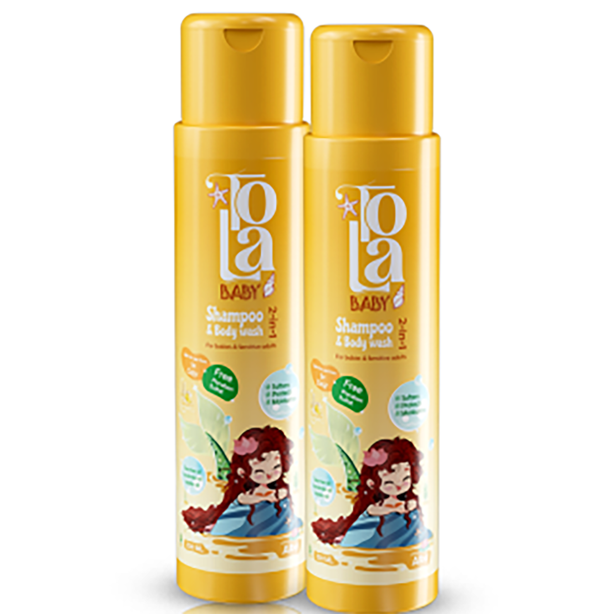 Tola - baby Shampoo 250ml offer 1+1