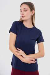 Short Sleeves Viscose Top