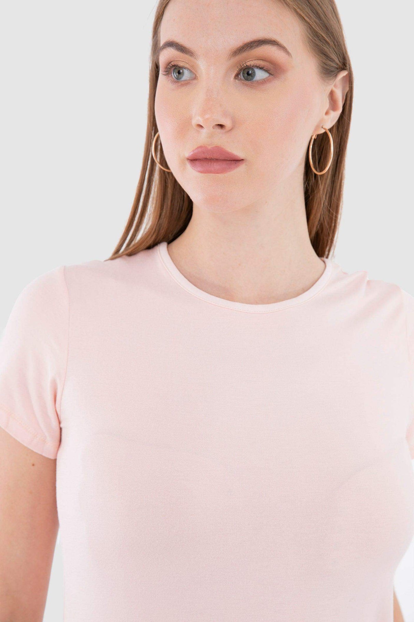 Short Sleeves Viscose Top