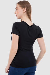 Short Sleeves Viscose Top