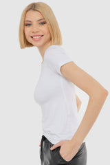 Short Sleeves Viscose Top