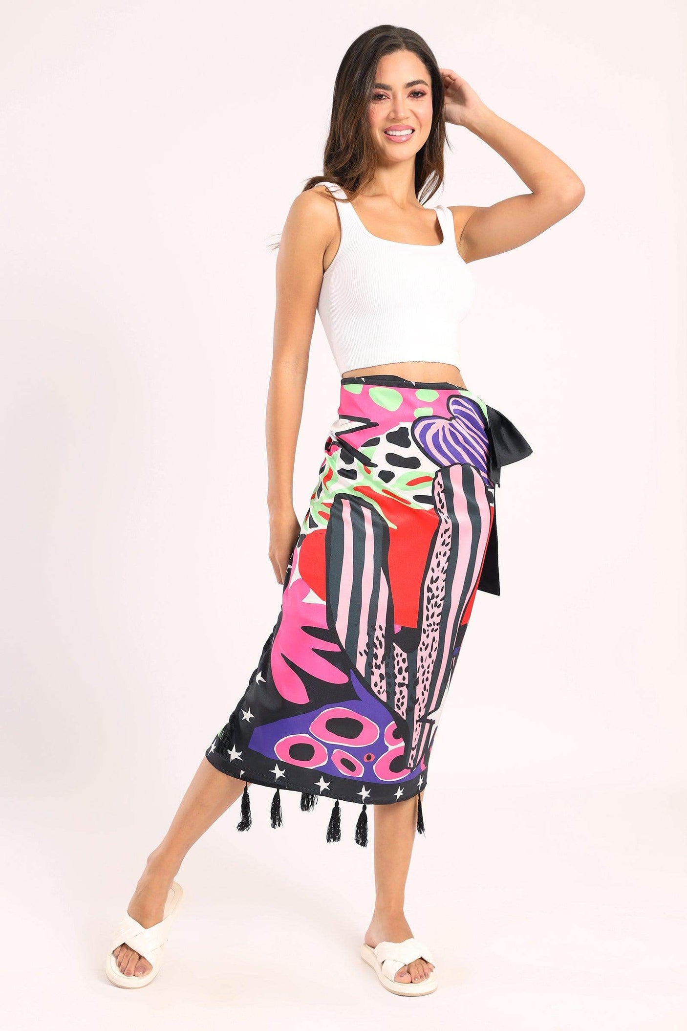 Carina -  Pyjama Set with Slim Pants