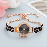 SHEIN ‚Äì Multi-Color Rhinestone Quartz Watch