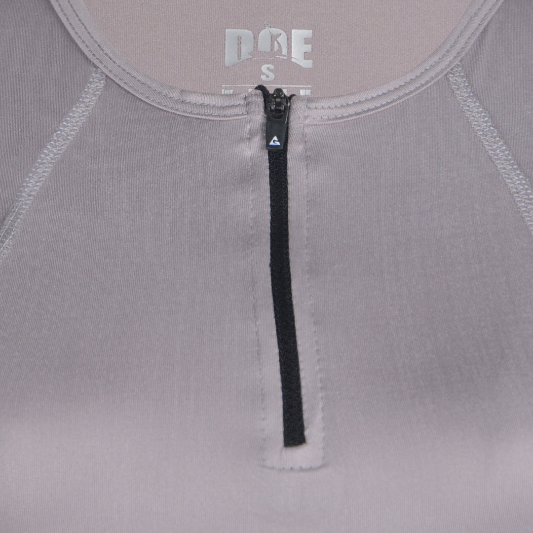 champs land - Doe quarter zipped tank top