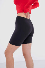 Slim Fit Cotton Leggings Short