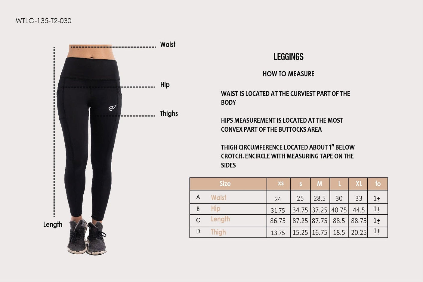 Solid Mid Rise Legging