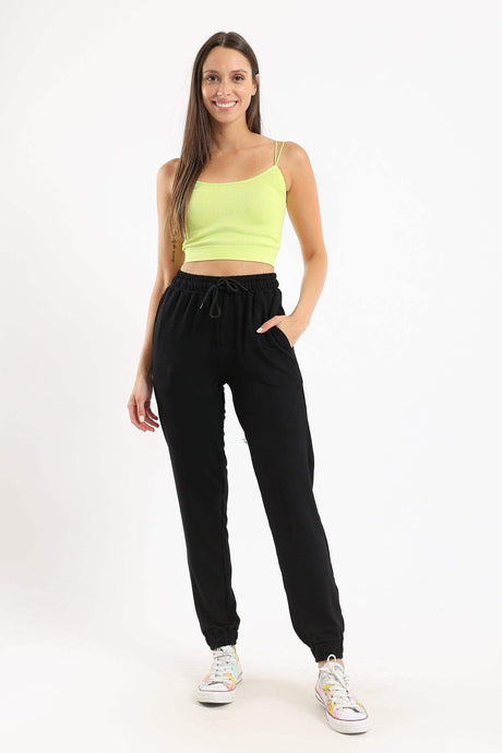 Carina -Spaghetti Straps Cropped Top