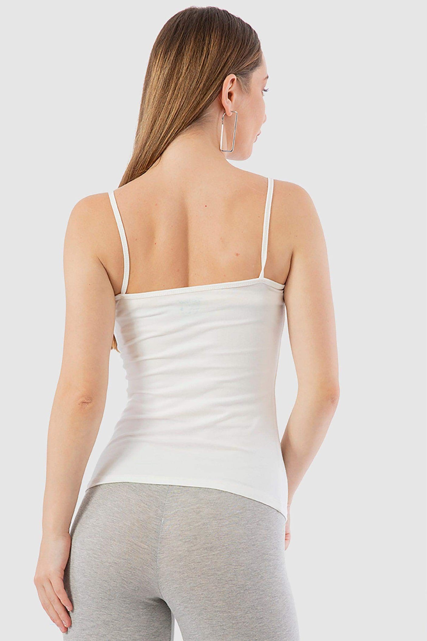 Spaghetti Straps Plain Tank Top
