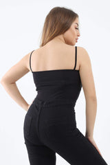 Spaghetti Straps Plain Tank Top