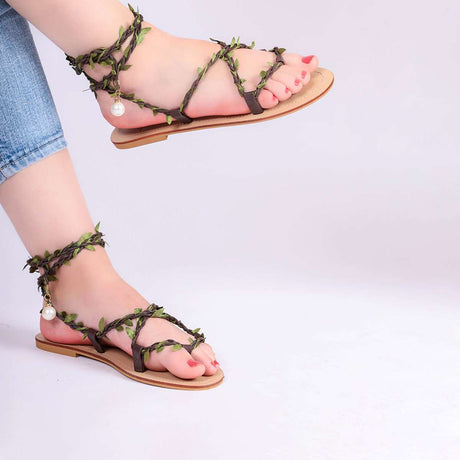 Izar - Tree Leaves Sandal
