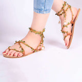Izar - Tree Leaves Sandal