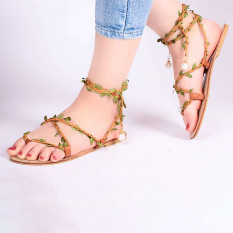 Izar - Tree Leaves Sandal