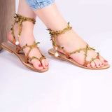 Izar - Tree Leaves Sandal