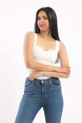 Carina -Sweetheart Neck Top