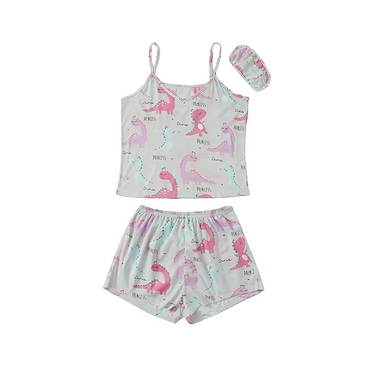 Shein - Floerns Women's Summer Pajama Set Cute Cartoon Print 2 Pieces Pajama Set, Shirt and Shorts
