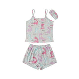 Shein - Floerns Women's Summer Pajama Set Cute Cartoon Print 2 Pieces Pajama Set, Shirt and Shorts