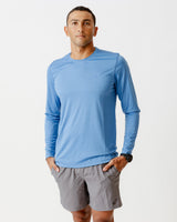 Embroidered long-sleeve T-shirt