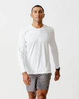 Embroidered long-sleeve T-shirt