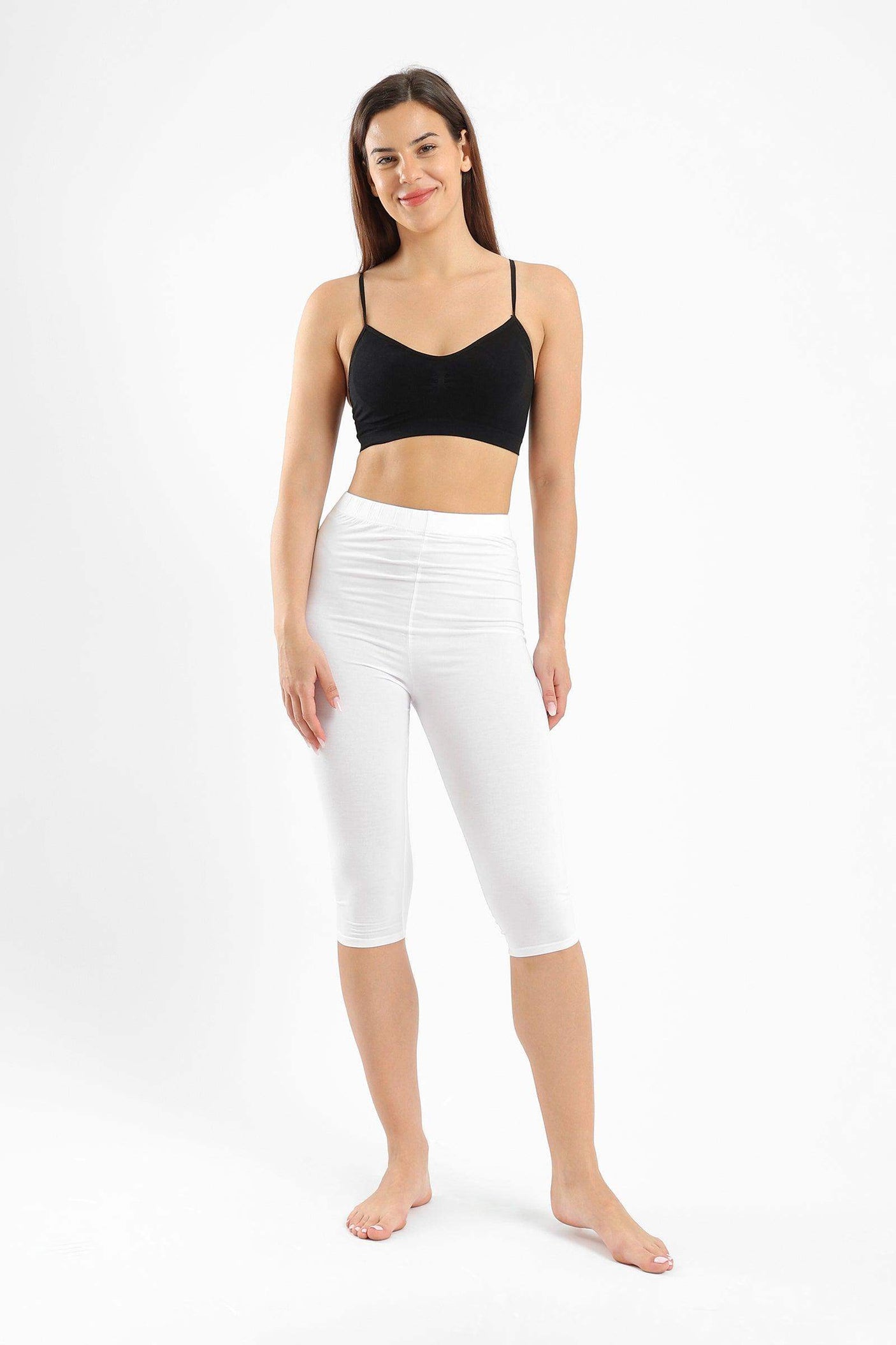 Viscose Capri Leggings