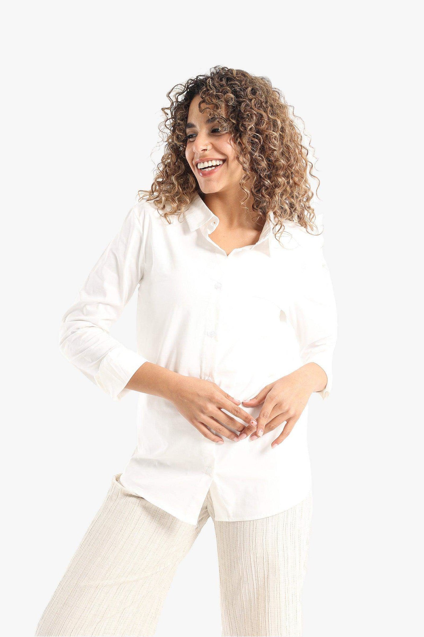 Carina -  Viscose Classic Shirt