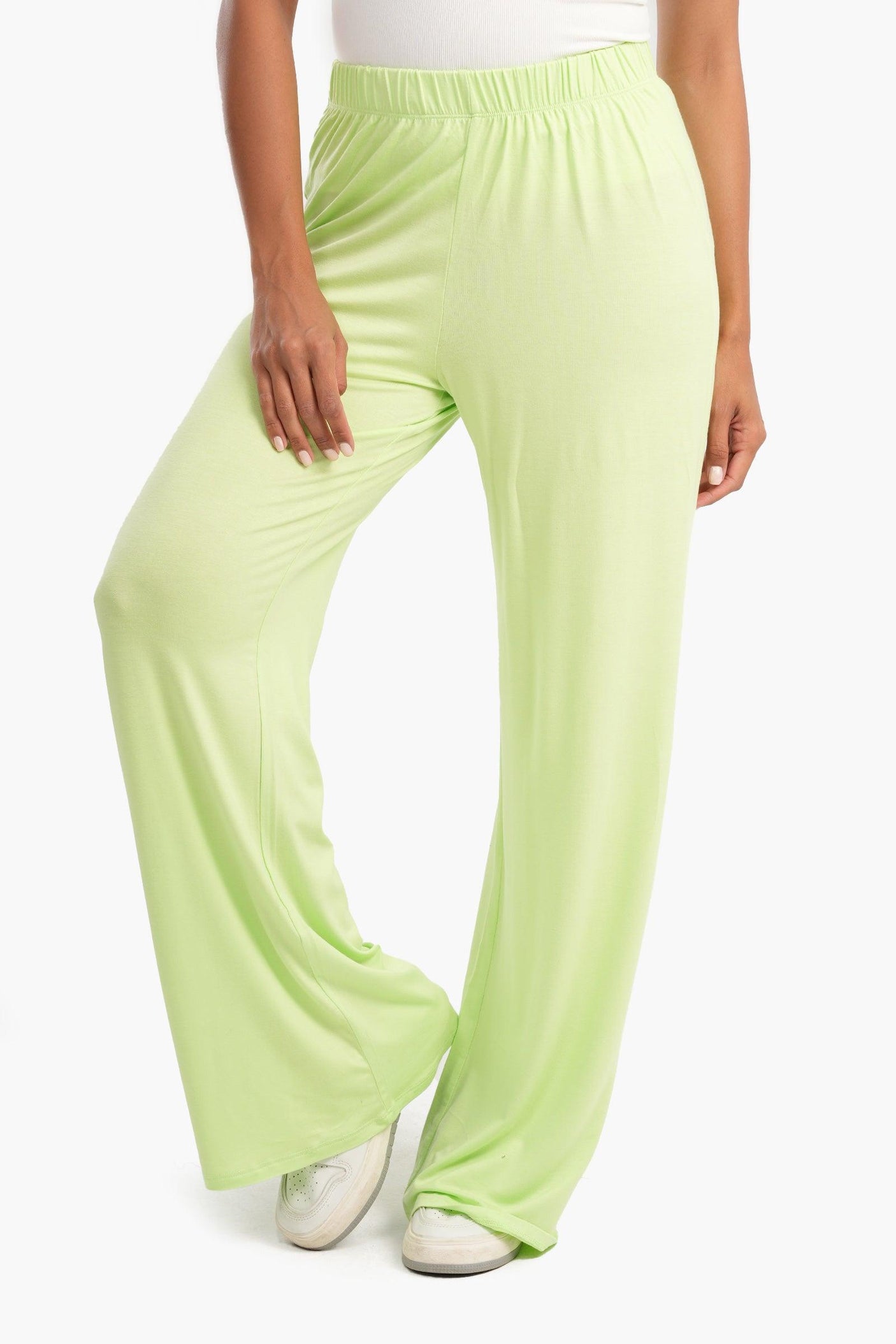 Carina -  Viscose Plain Lounge Pants