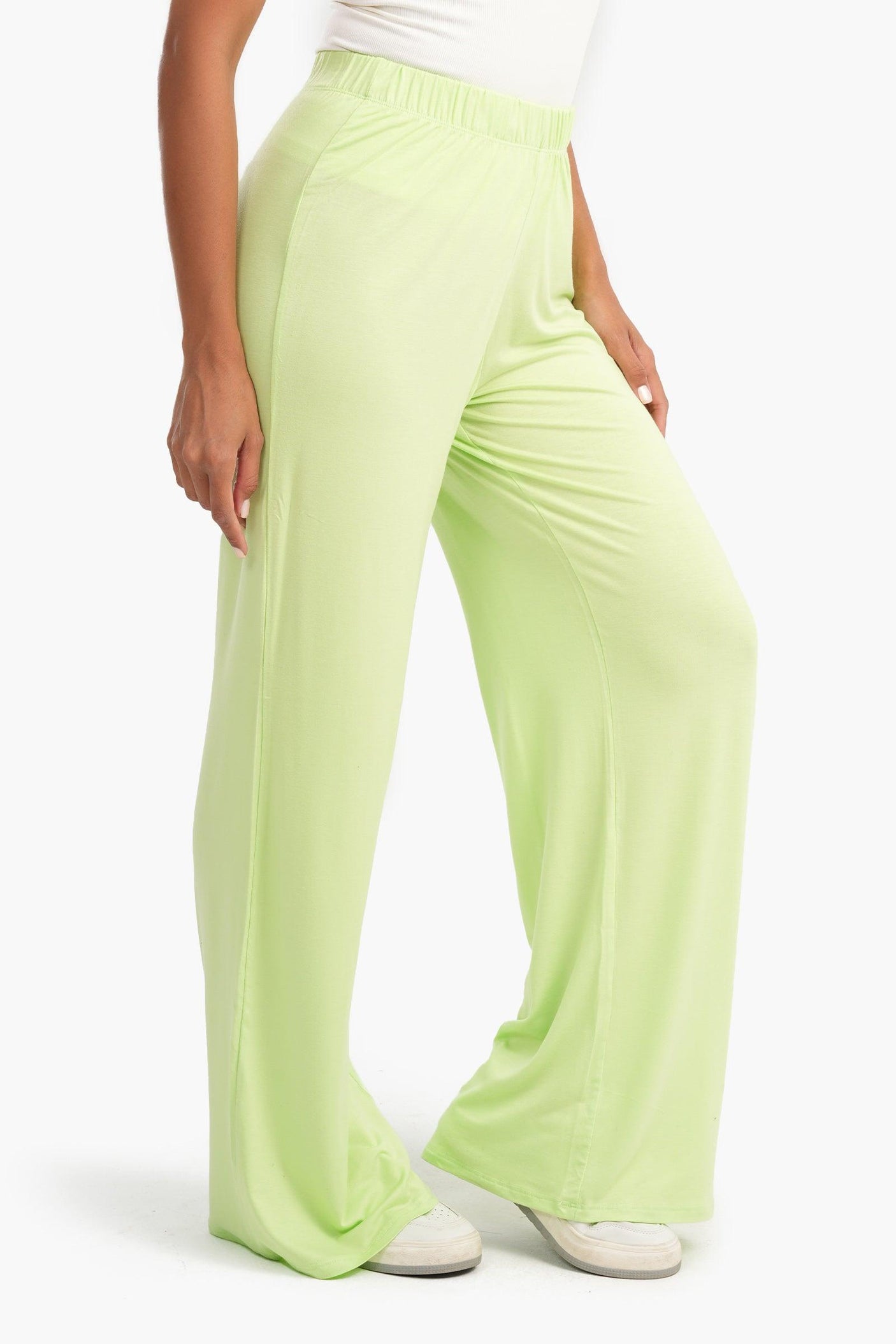 Carina -  Viscose Plain Lounge Pants