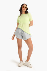Carina -  Viscose Plain Lounge T-Shirt