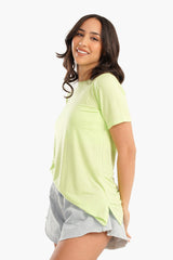 Carina -  Viscose Plain Lounge T-Shirt