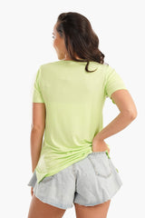 Carina -  Viscose Plain Lounge T-Shirt