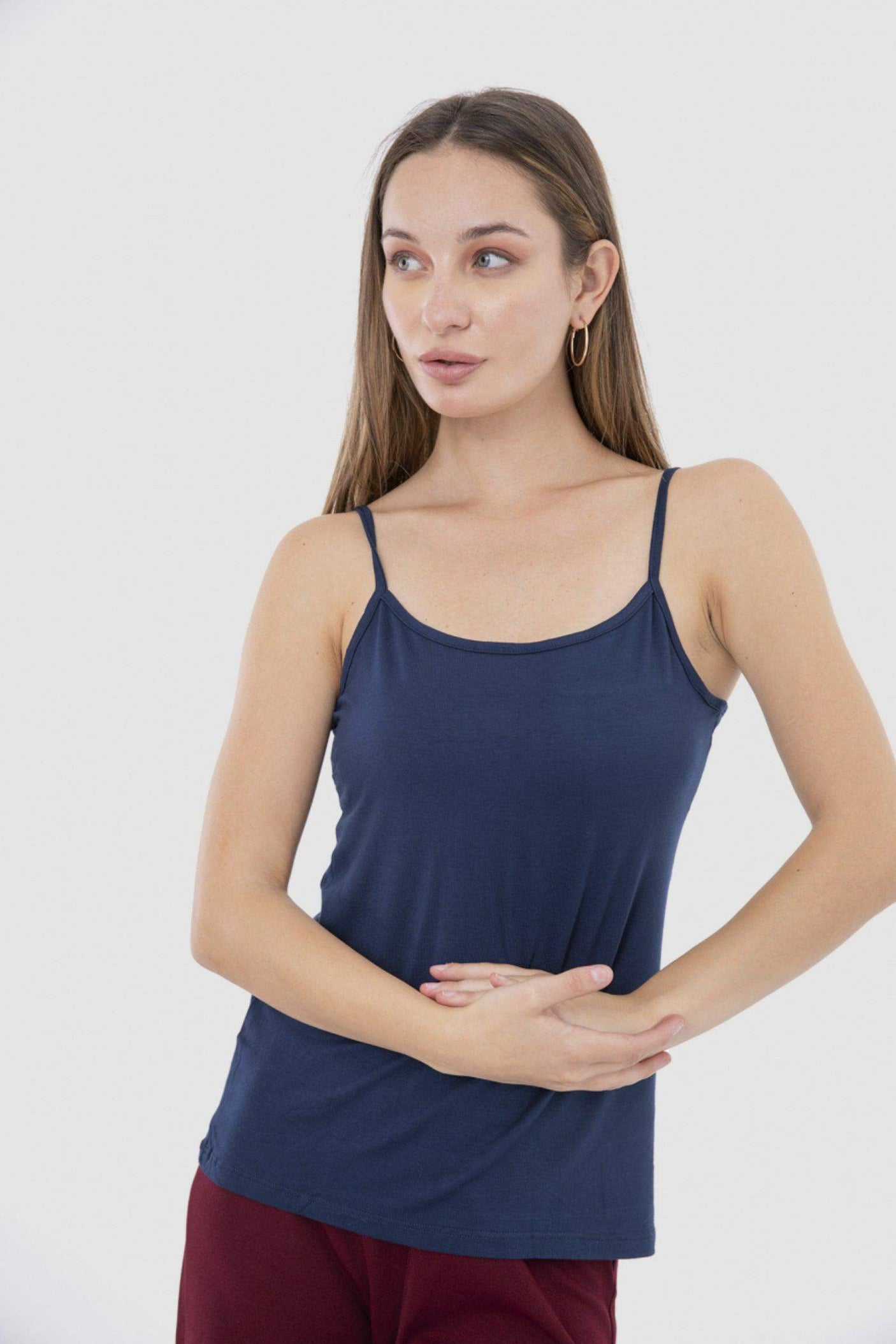 Viscose Sleeveless Tank Top