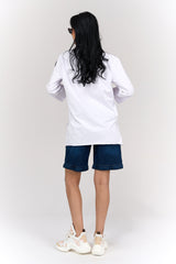 White Printed T-Shirt