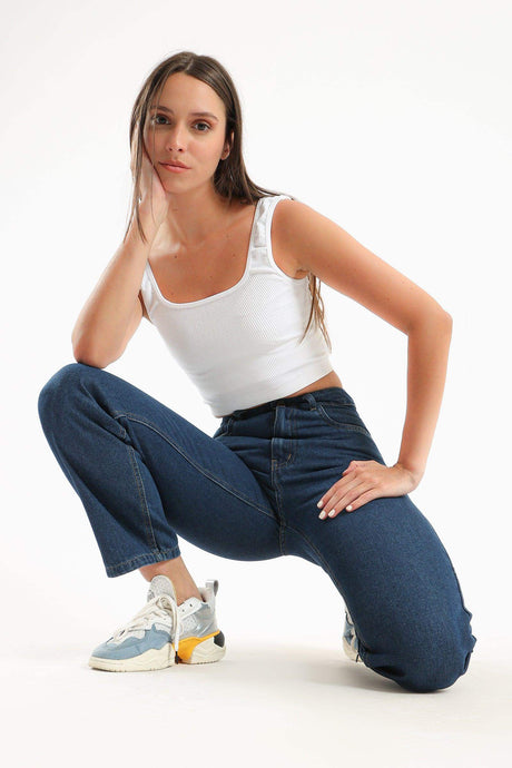 Carina -Wide Strap Crop Top