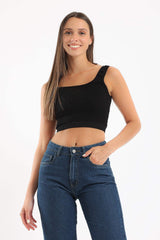 Carina -Wide Strap Crop Top