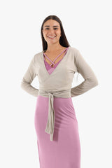 Carina -  Wrap Up Cotton Robe