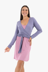 Carina -  Wrap Up Cotton Robe